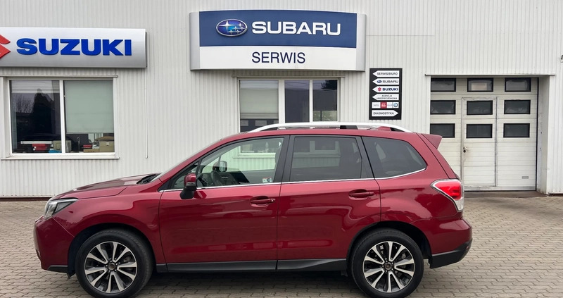 Subaru Forester cena 76500 przebieg: 215000, rok produkcji 2016 z Warszawa małe 154